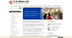 Desktop Screenshot of p-a-hilton.co.uk